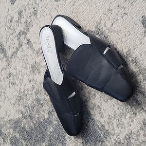 Franco Sarto Leather Clogs